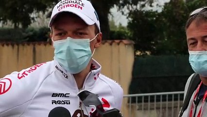 O. Naesen (AG2R Citroën) : "Les organisateurs doivent raccourcir les étapes pour les sprinteurs"