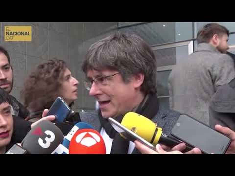 PUIGDEMONT: "Hauran d'explicar el canvi de delicte pel qual demana l'extradició"