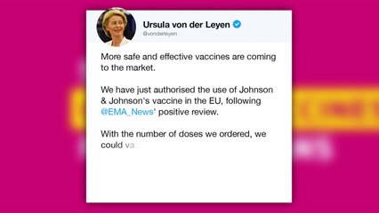 Download Video: EU-Kommission lässt Corona-Impfstoff von Johnson & Johnson zu