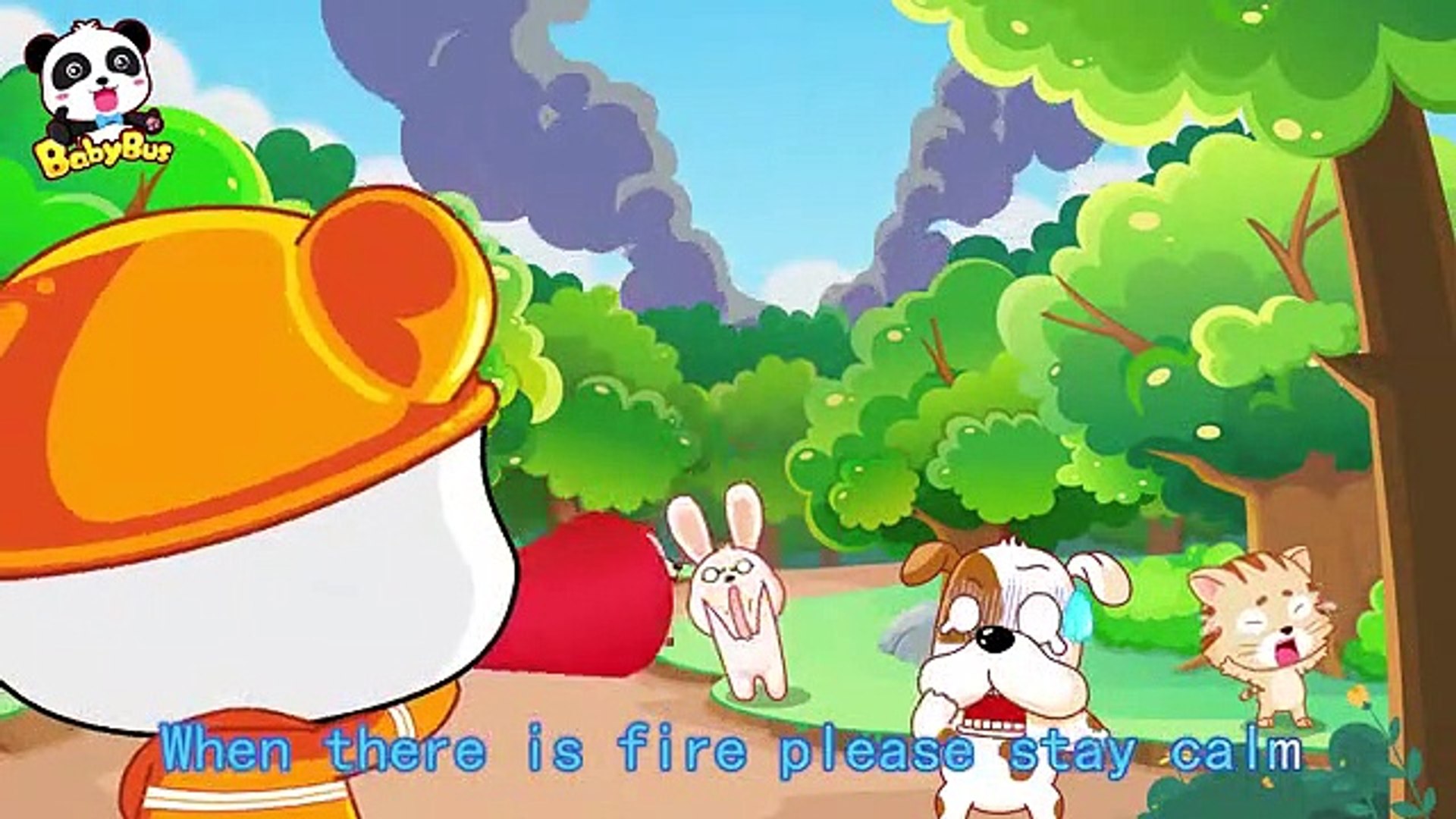 Little Panda Fireman | Firefighter Song | Nursery Rhymes | Kids Songs |  Kids Cartoon | BabyBus - video Dailymotion