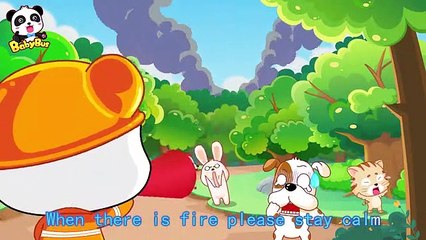 Little Panda Fireman | Firefighter Song | Nursery Rhymes | Kids Songs | Kids Cartoon | BabyBus