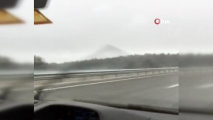 Tekirdağ’da kar sevinci