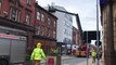 Chimney collapses in Preston city centre