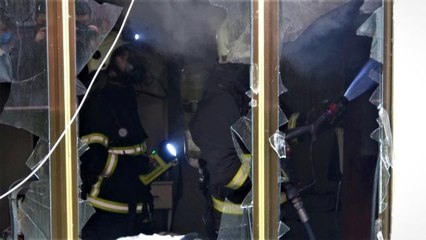 Son dakika haberi! Binanın giriş katında çıkan yangın paniğe sebep oldu