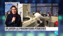 EU regulator recommends using J&J's one-shot vaccine