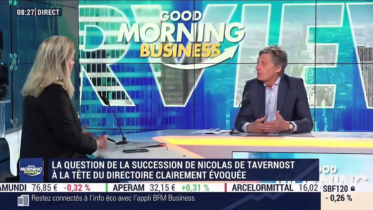 Nicolas de Tavernost invité de "Good Morning Business"