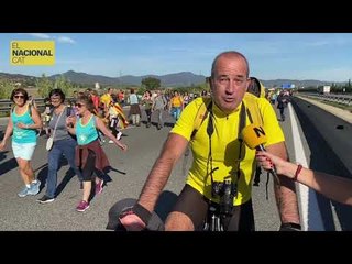 MARXA PER LA LLIBERTAT DE GIRONA | El ciclista que s’ha demanat dies de festa per fer les marxes