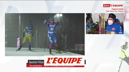 Tải video: Fillon Maillet : « J'ai enfin fait le biathlon que je voulais » - Biathlon - CM - Sprint