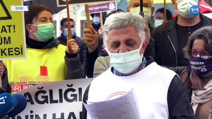 Salgının Yıldönümünde Sağlık Çalışanları Tepkili