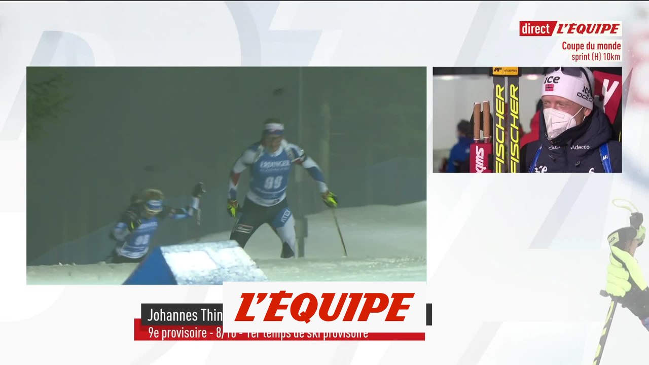 Johannes Boe : « Pas facile de trouver des raisons à chaque erreur » - Biathlon - CM (H) - Sprint