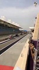 Leclerc e il filming day della Ferrari SF21 in Bahrain