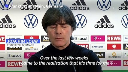 Football: 'It's time for me to hand over to another coach' says Germany's Loew