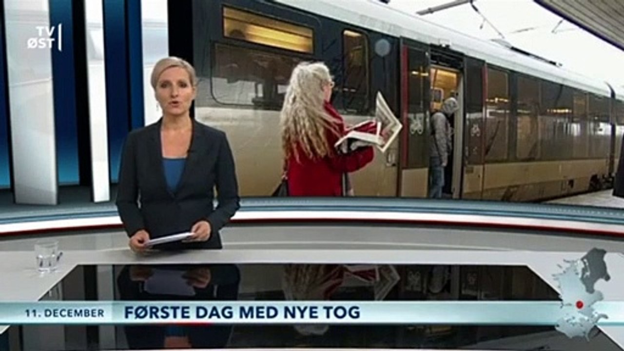 Nyt tog på Lille Sydbanen | Første dag med nye tog | Desiro | DSB | 11-12-2016 | TV ØST @ TV2 Danmark