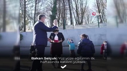 Milli Eğitim Bakanı Selçuk: "Hedefimiz her yerde 'mavi' günlere kavuşmak"