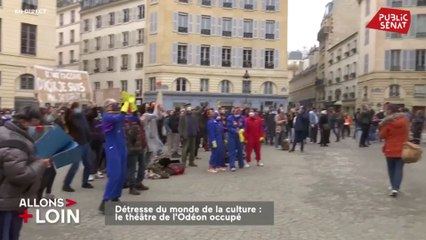 Théâtre de l'Odéon occupé : reportage avec les intermittents