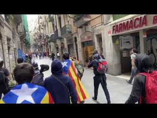 Corredisses al carrer comtal de Barcelona