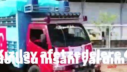 Kızılay yaraları sarıyor! Endonezyalı afetzedelere yardımlar ulaştı