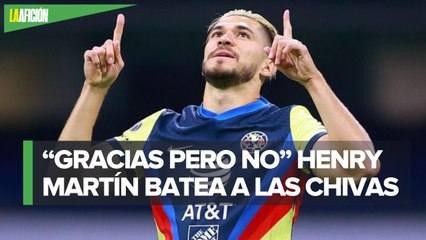 Henry Martín responde a Ricardo Peláez y 'batea' a las Chivas