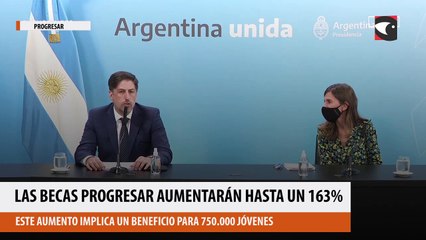 Las becas progresar aumentaras hasta un 163%