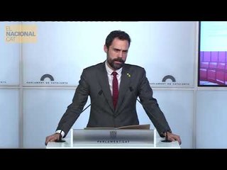 Torrent al TC: "Ja n'hi ha prou, n'assumirem les conseqüències"