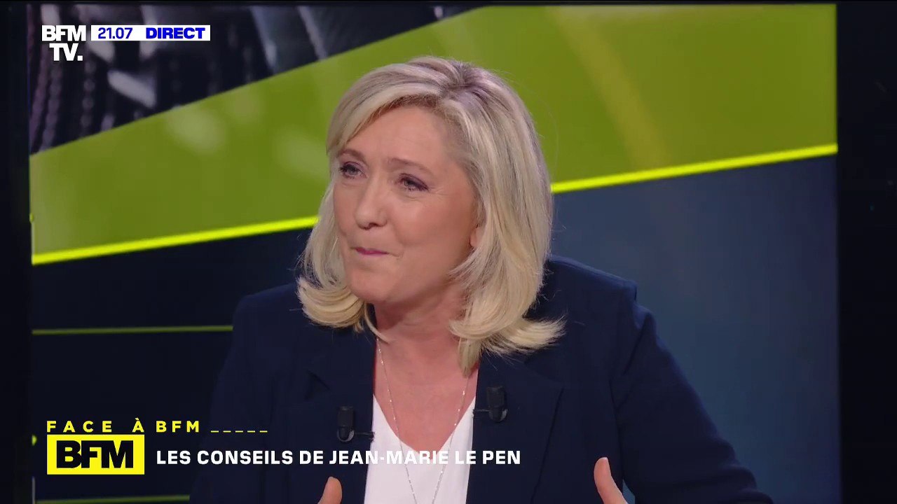 Marine Le Pen:  "Je pense que je vais gagner l'élection présidentielle"