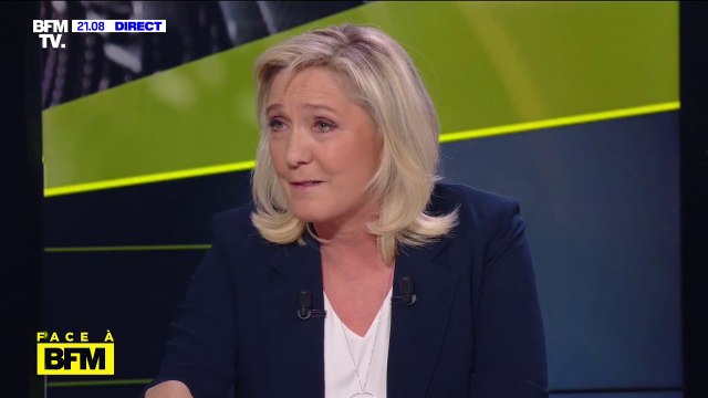 Marine Le Pen: Je n'ai pas d'inquiétude sur le fait que beaucoup de Français seront rassurés quand ils verront la manière dont je dirigerai le pays