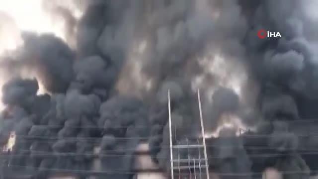 - Hindistan'da kimya fabrikasında dev yangın