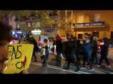 Els CDR de Sants i les Corts es troben a l'avinguda Madrid