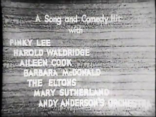 PINKY LEE.  Dental Follies, 1937 Comedy short from Educational Films.