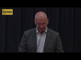 Quim Salvi, rector de la UdG, parla d'un rebuig a la sentència i a qualsevol forma de violència