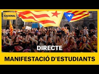 DIRECTO - Manifestació estudiants