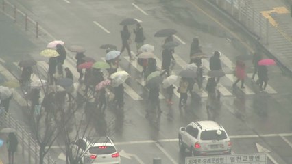 [날씨] 수도권 이틀째 '비상저감조치'...전국 곳곳 봄비 / YTN