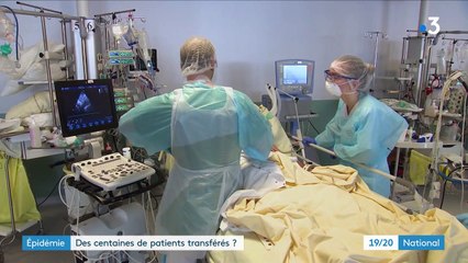 Covid-19 : des centaines de patients d‘Ile-de-France transférés