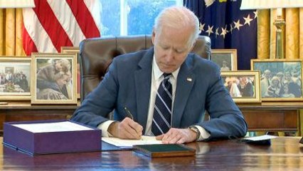 Biden Signs $1.9 Trillion COVID-19 Relief Law