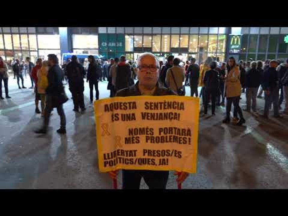L'Antonio explica per què s'uneix a la convocatòria dels CDR a Sants