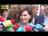 Carmen Calvo critica Torra i defensa els Mossos