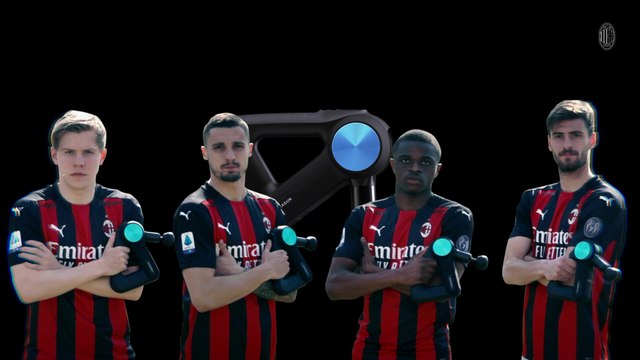 Il Milan e Therabody insieme per il benessere dei giocatori