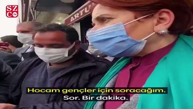 17 yaşındaki gençten Akşener'e: Hiçbir genç hayal kuramıyor