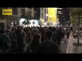 La manifestació dels CDR a Barcelona es dirigeix cap a la seu del PP