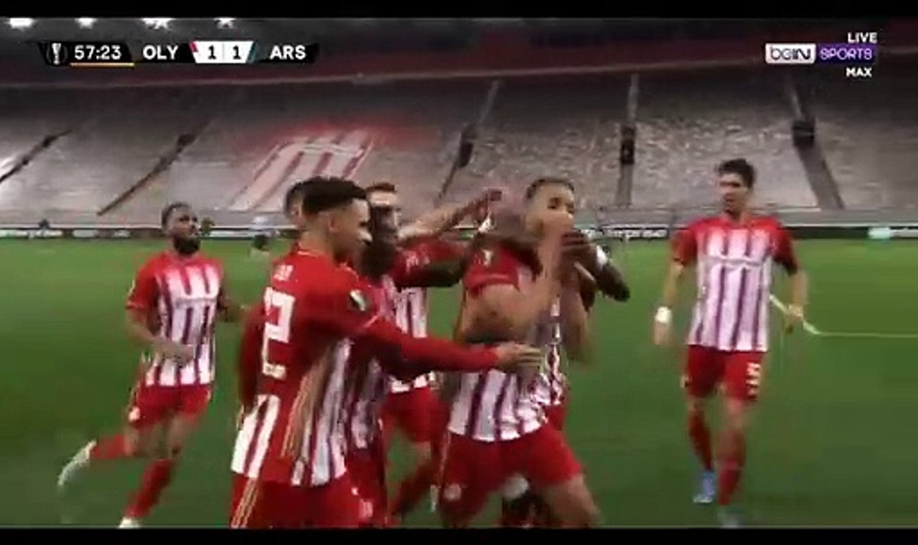 Høj eksponering vogn Afdæk Olympiacos vs Arsenal 1-3 All Goals Highlights 11/03/2021 - Video  Dailymotion