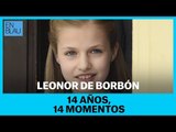 El CUMPLEAÑOS de LEONOR: 14 años en 14 imágenes