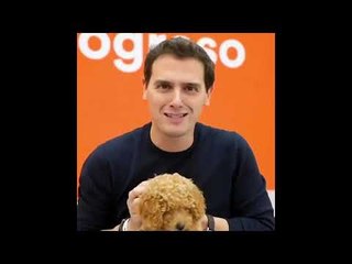 Albert Rivera ensuma un gos