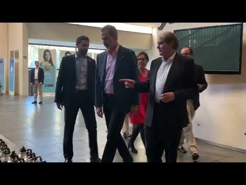 El Rei participa a la jornada El talent atreu el talent al Palau de Congressos