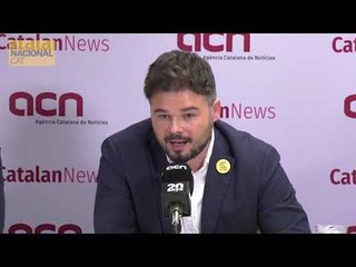 Gabriel Rufián respon Pedro Sánchez: "No es pot parlar amb ell"
