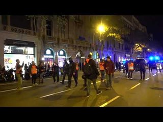 Mossos aturen CDR a Ronda de Sant Pere