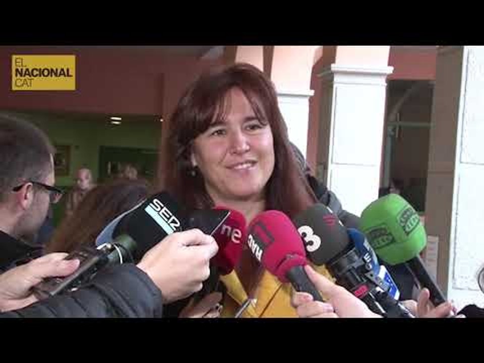 Laura Borràs de Junts per Catalunya ja ha votat