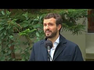 Pablo Casado (PP): Agradezco a los Cuerpos de seguridad que están velando por el orden público"
