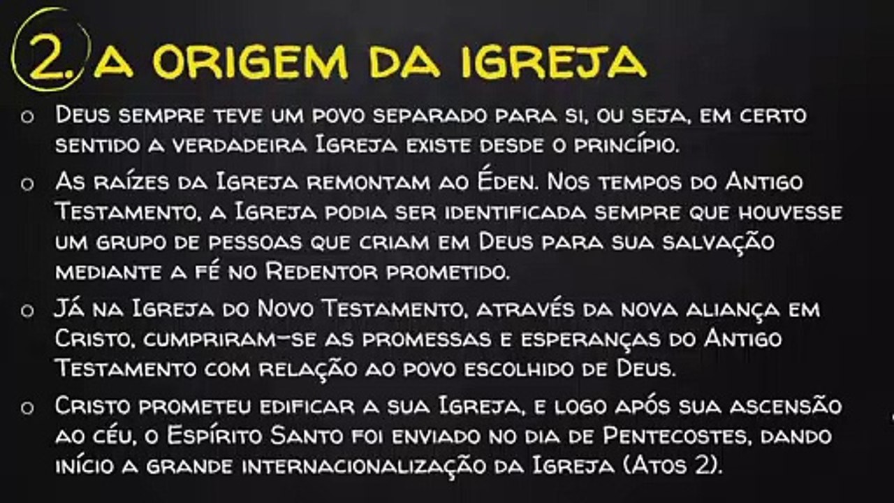AULA 2 DOUTRINA DA IGREJA