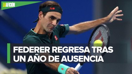¡Su Majestad está de vuelta! Roger Federer vence a Daniel Evans en el Abierto de Qatar