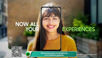 Samsung lança smartphone com bateria gigante